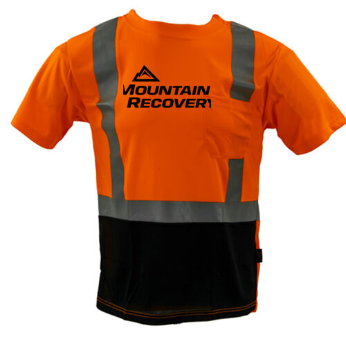GSS Safety Class 2 Short Sleeve T-Shirt with Black Bottom Thumbnail