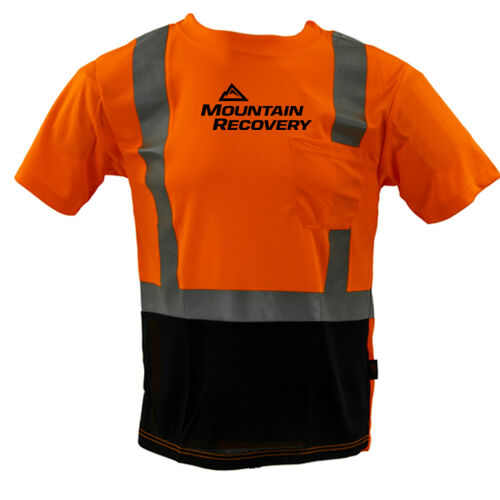 GSS Safety Class 2 Short Sleeve T-Shirt with Black Bottom Thumbnail
